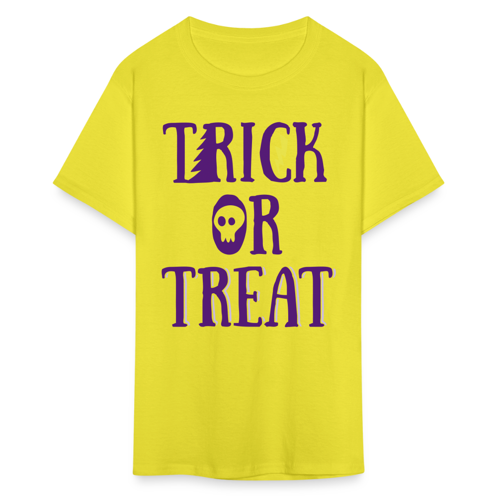 Trick or Treat - yellow