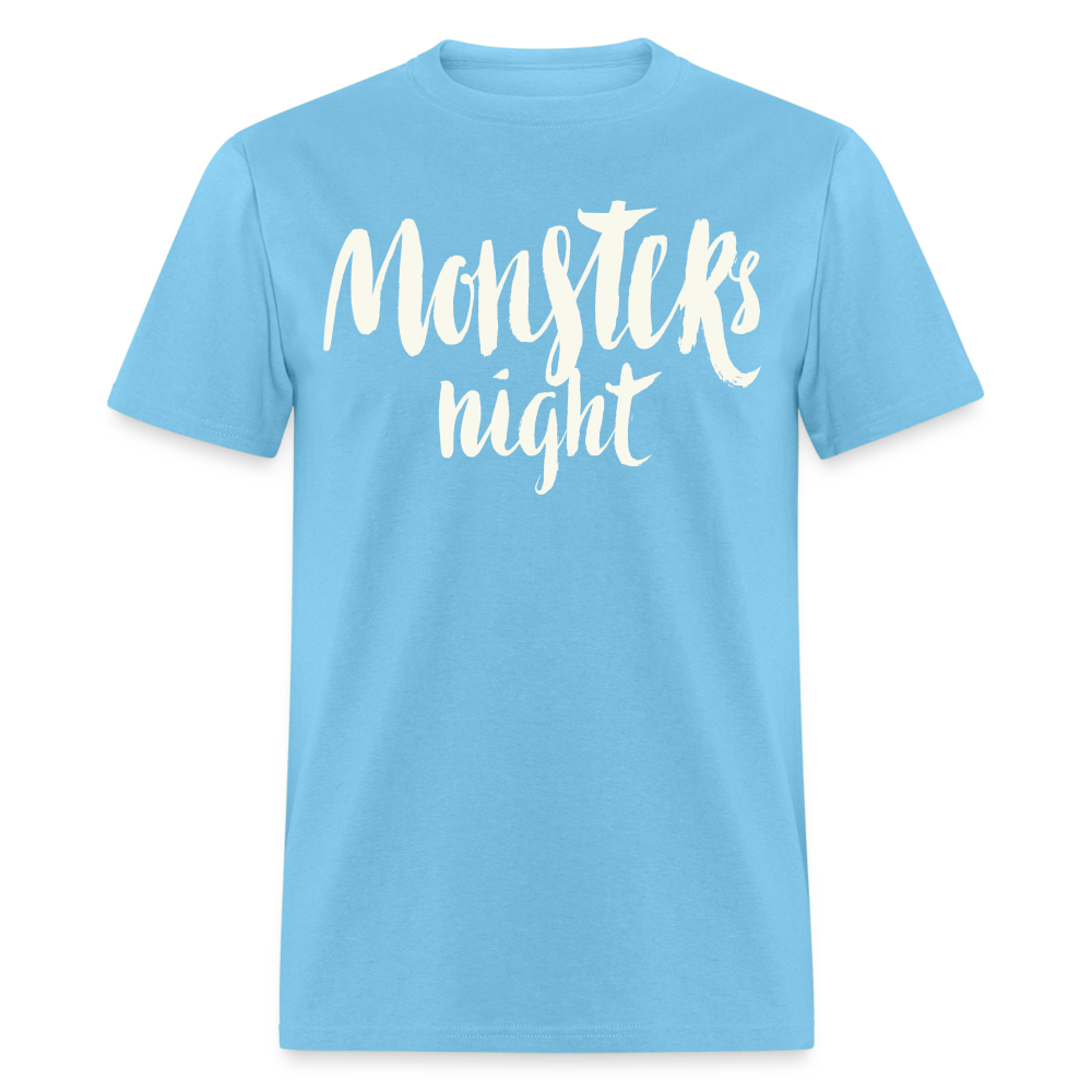 Monster's Night - aquatic blue