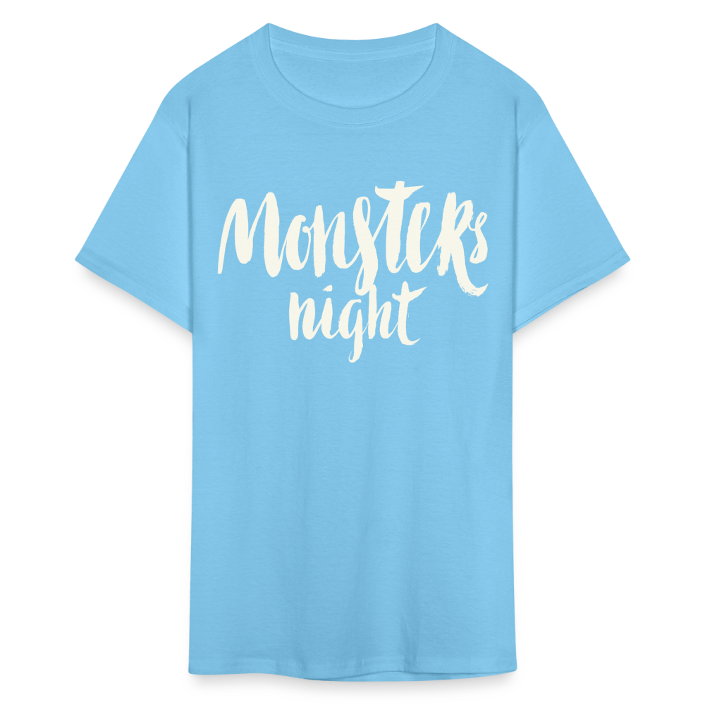 Monster's Night - aquatic blue