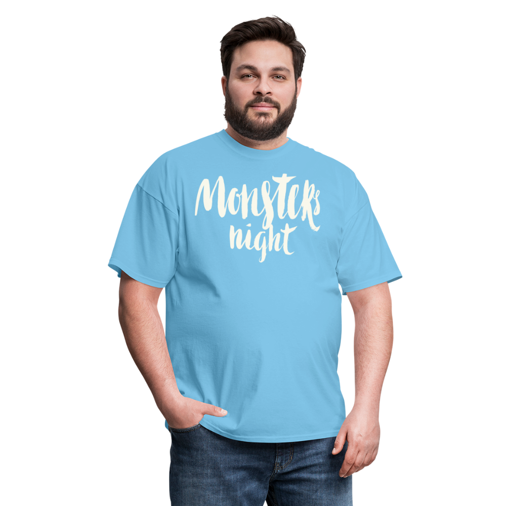 Monster's Night - aquatic blue